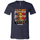 Filipino Warrior King Unisex Jersey V-Neck T-Shirt